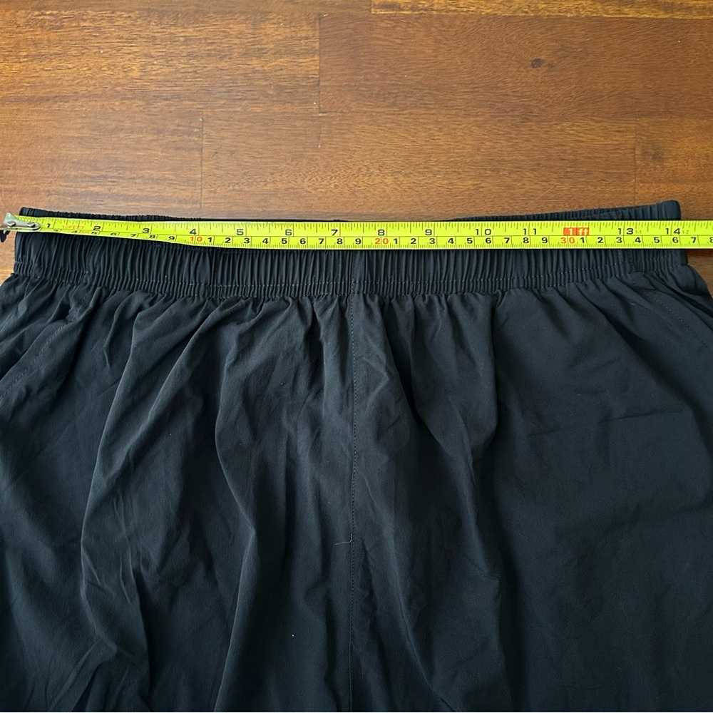 NEW Pudolla Black 2 in 1 Running Shorts 5" Quick Dry Gym Athletic Workout Shorts - Picture 13 of 14